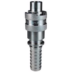 N4S6-S 303 Stainless Steel Dix-Lock™ N-Series Bowes Interchange Hose Barb Plug